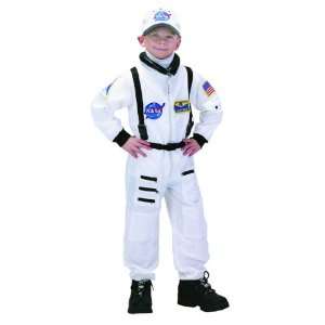  Personalized Child Astronaut Costume (White) Toys & Games