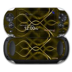  Sony PS Vita Skin Abstract 01 Yellow by WraptorSkinz 