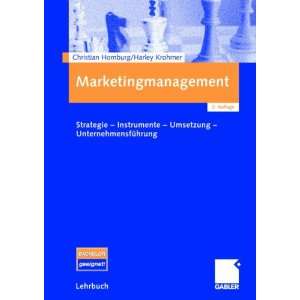  Marketing Management (9783834902894) Christian Homburg 