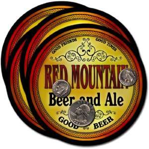  Red Mountain , CO Beer & Ale Coasters   4pk Everything 