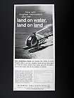 Hughes 300 Helicopter with Amphibious Floats 1967 print Ad 