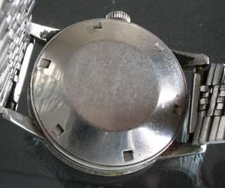 AUREOLE 25 JEWELS STAINLESS STEEL AUTOMATIC SWISS WATCH NEW OLD STOCK