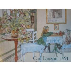    Carl Larsson 1991 Calendar (9783823806745) Carl Larsson Books