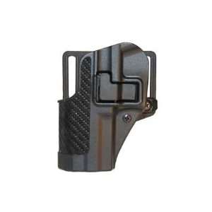  Belt Holster Left Hand Black Carbon Fiber Glock 20/21 and S&W MP.45 