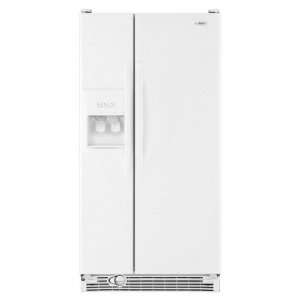  Whirlpool 22 Cu. Ft. White Side By Side Refrigerator 