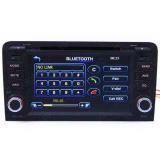 2003 2011 Audi A3 Car GPS Navigation Radio TV Bluetooth AUX  IPOD 