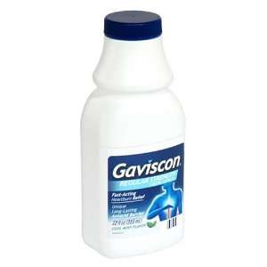  Gaviscon Regular Strength Liquid Antacid Cool Mint Flavor 