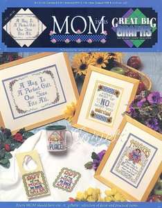 Momisms Mom Sayings Pictures cross stitch patterns  