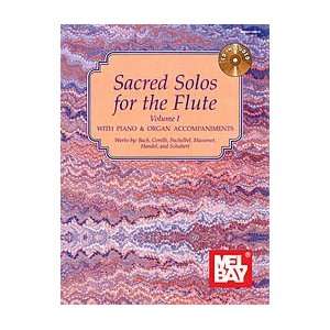  Mel Bay Sacred Solos for the Flute Volume 1 (Book/CD 
