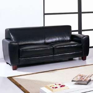  Lucas Bycast Leather Sofa Upholstery Black