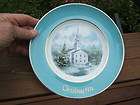 1974 avon country church christmas collector plate 40 expedited 