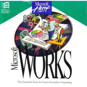  Microsoft Works ~ Version 3.0 [ CD ROM ] { Windows 3.1 or 