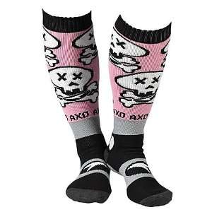  AXO Skully Pink Socks Youth