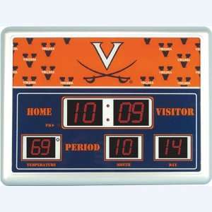  Virginia Time / Date / Temp. Scoreboard