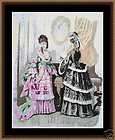 AT THE PIANO~counted cross stitch pattern #692~PEOPLE Ladies Chart