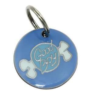  dogIDs Painted Designer ID Tag   Good Boy   Small   7/8 