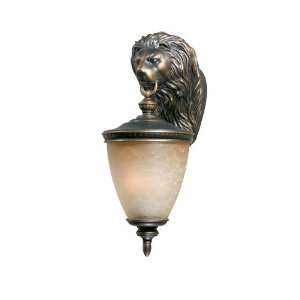  Triarch 75321 14 2 Light Lion Outdoor Sconce, Oil Rubbed 