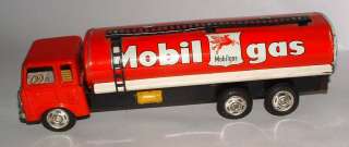   JAPAN TIN FRICTION LITHO MOBIL GAS TRUCK VERY NICE CONDITION  