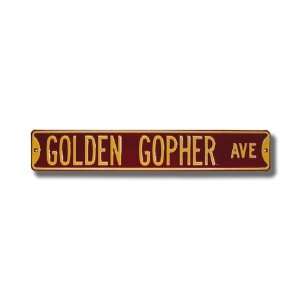  GOLDEN GOPHER AVE Street Sign