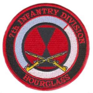  7th Infantry Division Patch with Rifles 