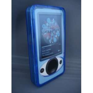  Crystal Case for 30GB Microsoft Zune   Blue  Players 