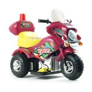   Harley Style Motorcycle Battery Operated   Maroon 