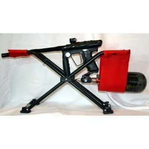 Paintball Gun Marker Stand Rest Rack, Compact, Light Weight and 