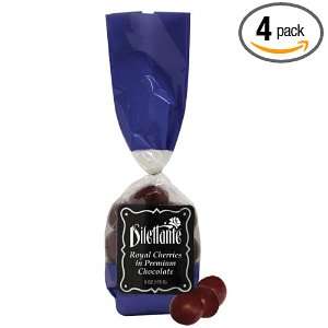 Bing Cherry Dragées in Premium Chocolate   6oz Gift Bag   by 