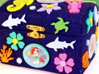 OOAK Handmade Disney The Little Mermaid Treasure Chest  