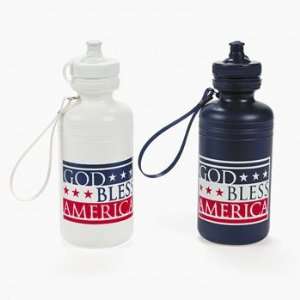  God Bless America Water Bottles   Tableware & Sippers 