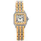 Cartier Panthere Ladies Steel 18K Yellow Gold Watch W25029B6  