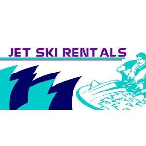  3x6 Vinyl Banner   Jet Ski Rentals 