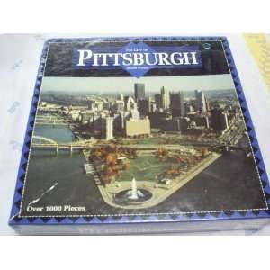    The City of Pittsburgh 1000 Piece Jigsaw Puzzle Toys & Games