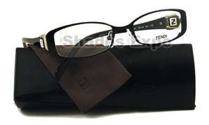 NEW Fendi Eyeglasses F 901 BLACK 001 F901 AUTH  