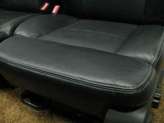   F150 BLACK LEATHER OEM REPLACEMENT SEATS FX4 2004 2005 2006 2007 2008