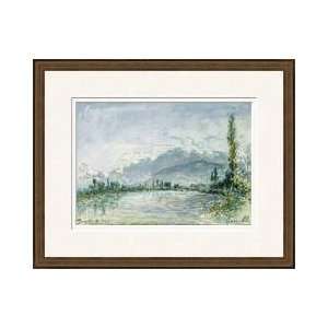  The River Isere At Grenoble 1877 Framed Giclee Print