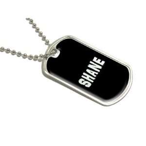  Shane   Name Military Dog Tag Luggage Keychain Automotive