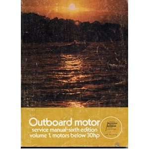  Outboard Motor Service Manual (1   Motors Below 30hp 