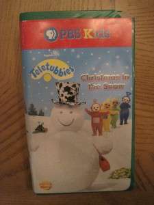 PBS Kids Lot 9 VHS VIDEOS TELETUBBIES TINKY WINKY DIPSY LAA LAA PO 