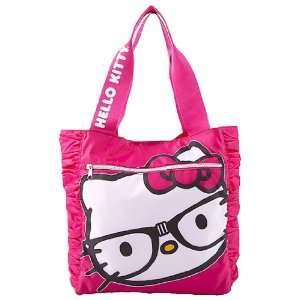   Sanrio Hello Kitty Nerd Large Pink Tote Bag 