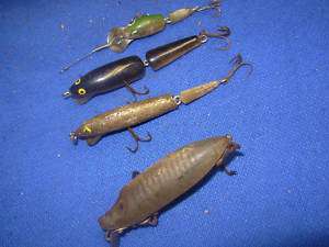 LOTS OF OLD VINTAGE AND ANTIQUE FISHING LURES LOT 3  