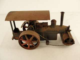 Antique Buddy L Pressed Steel Steam Train Road Roller Very Rare  