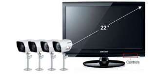   2220 DVR Security System   8 Channel, 22” LCD Monitor, Built in DVR