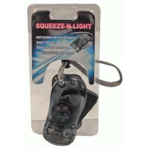 Squeeze and Light LED Flashlight (Never Need Batteries)  