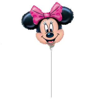 Minnie Mouse Head Supershape Helium Balloon Birthday  