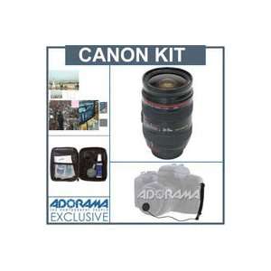  Canon EF 24 70mm f/2.8L USM AF Lens Kit, USA with Tiffen 