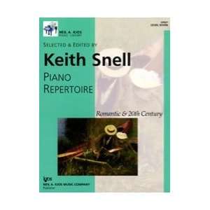  Keith Snell Piano Repertoire Romantic & 20th Century   Lvl 