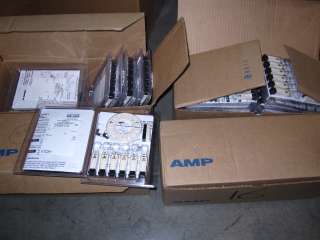 THIS AUCTION IS FOR 6 TYCO AMP MT RJ MODULE JACK KIT 1278303 2