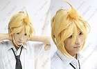 party wigs Kagamine Rin / Len VOCALOID Short Cosplay Wigs Blonde