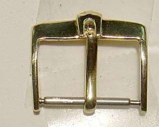   Accutron 14k Solid Gold Signed Watch Buckle     